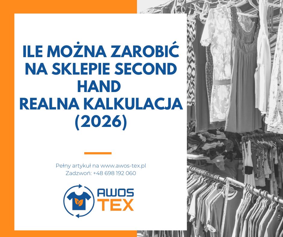 ile można zarobić na sklepie second hand?